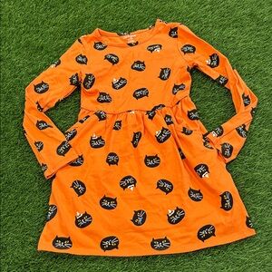 Cat & Jack Halloween Black Cat Dress